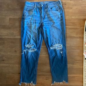 American Eagle Girlfriend Style Jeans Sz 14